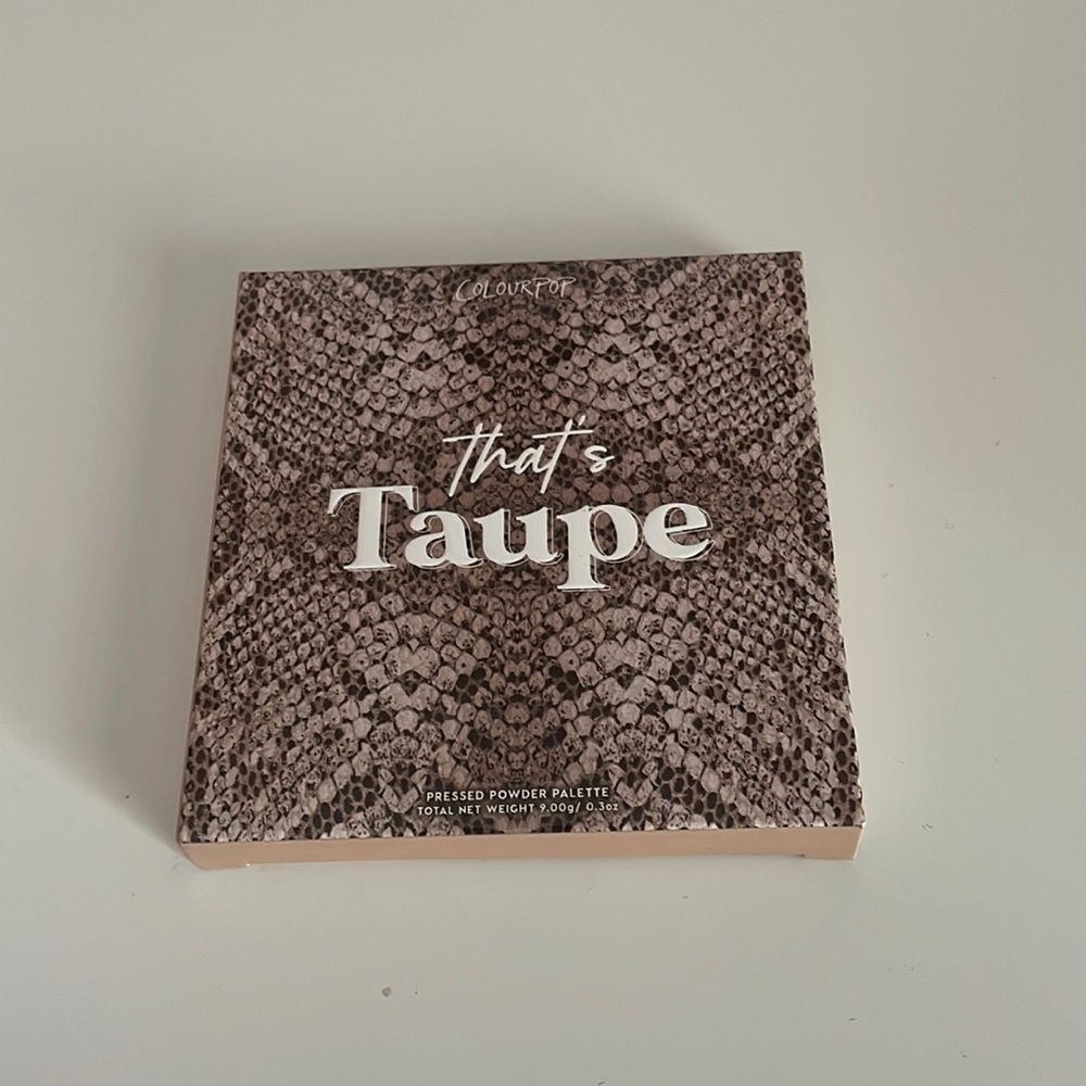 Colourpop pallete